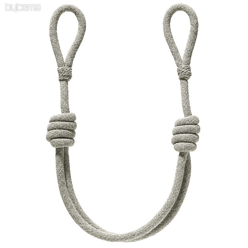 Vezice za vzmetenje LANO 21035 sive