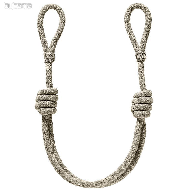 Vezice za vzmetenje LANO 21035 sivo-bež