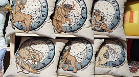 Prevleke za blazine ZODIAC SIGNS