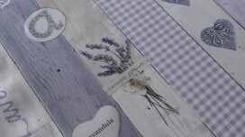 Večna lepota - dekorativne tkanine za zavese s sivko