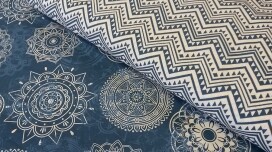 Dekorativne tkanine v stilu mandala bodo poskrbele, da bo vaš dom prijeten