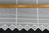 Zavesa kratka krem 24313