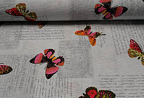 Dekorativna tkanina PAPILLON 801 - METULJI