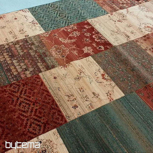 Luksuzne volnene preproge ROYAL PATCHWORK new 402