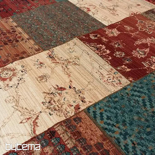 Luksuzne volnene preproge ROYAL PATCHWORK new 402