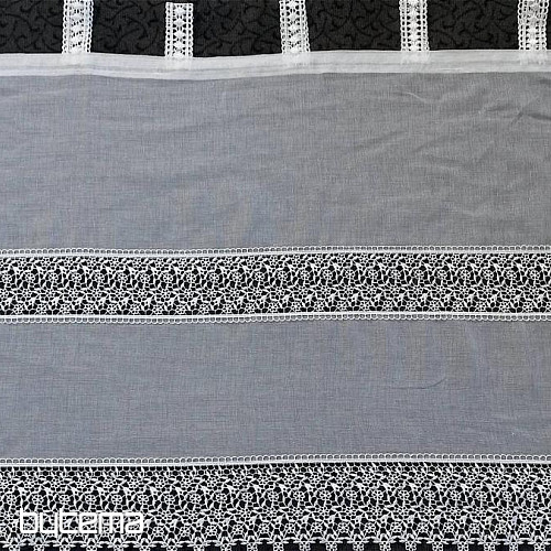 loop zavesa bela W20683