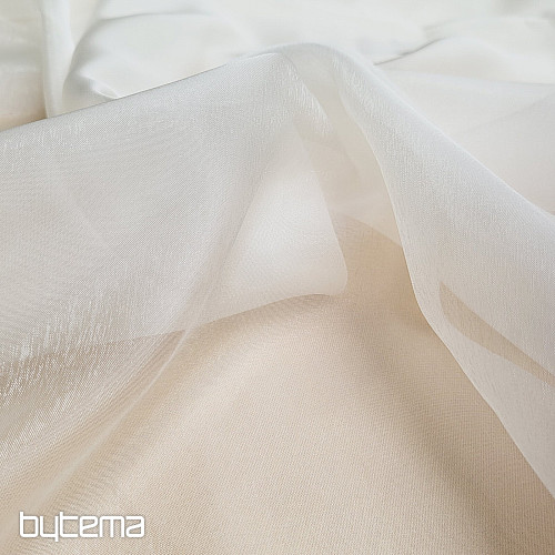 Voile zavesa CREAM GLOSSY 896