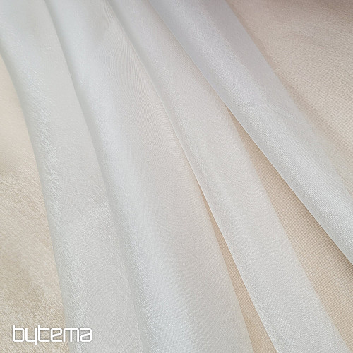 Voile zavesa CREAM GLOSSY 896