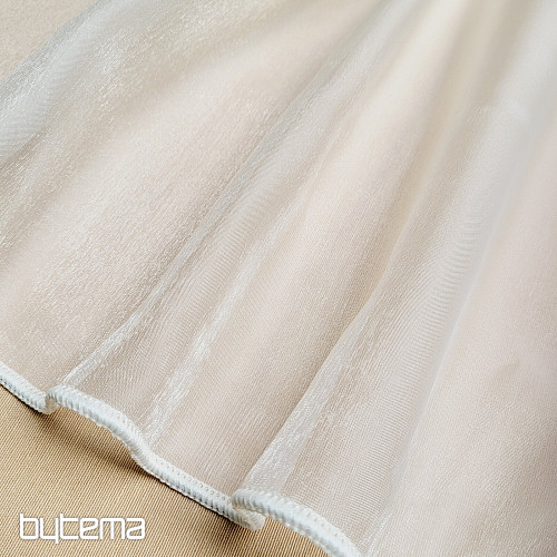 Voile zavesa CREAM GLOSSY 896