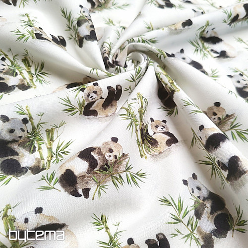 Bombažna tkanina PANDA