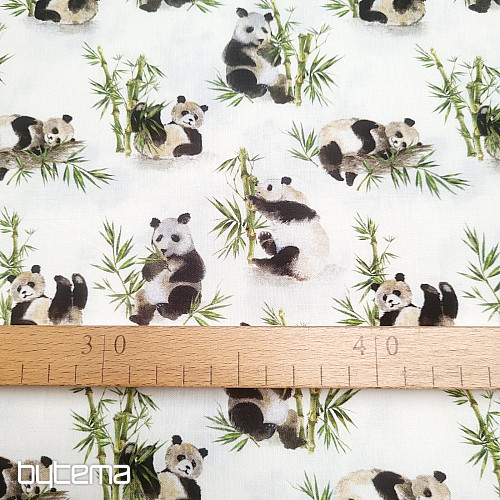 Bombažna tkanina PANDA