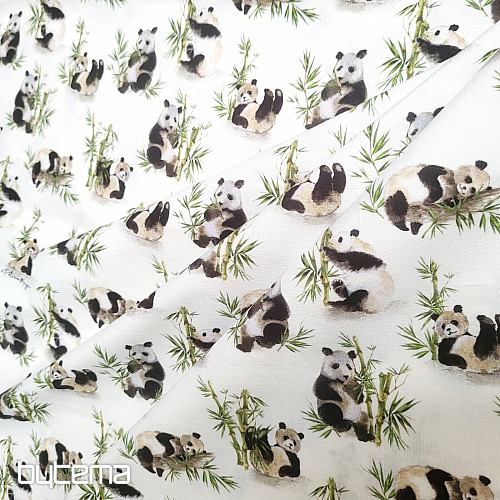 Bombažna tkanina PANDA