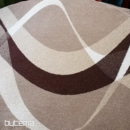 Okrogla preproga BROWN BEIGE