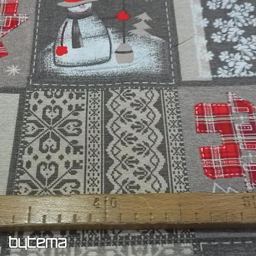 Božično dekorativno blago Snežak I
