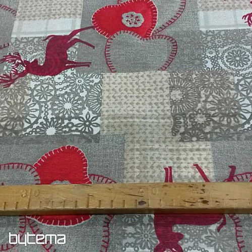 Božično dekorativno blago TRICOT