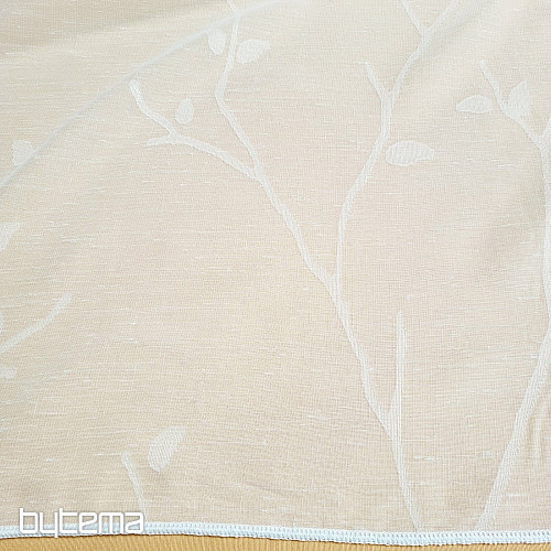 Luksuzna zavesa GERSTER 11769/295/0001 bela