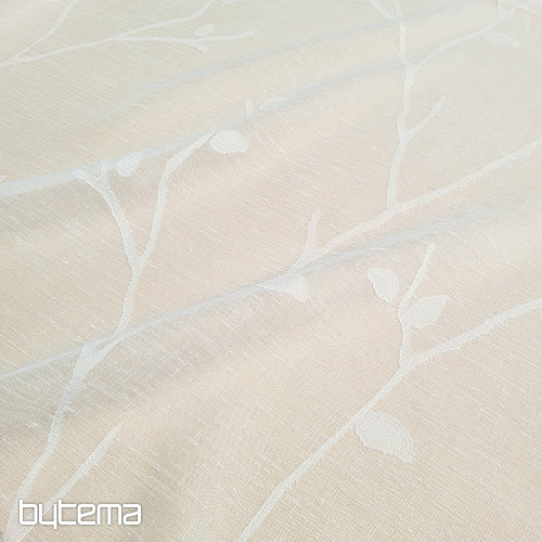 Luksuzna zavesa GERSTER 11769/295/0001 bela