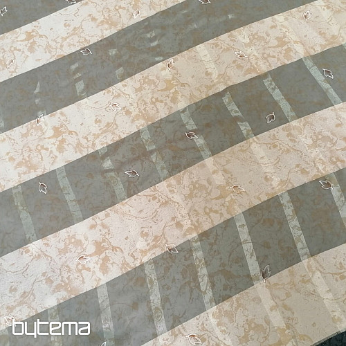 Medena zavesa z listi