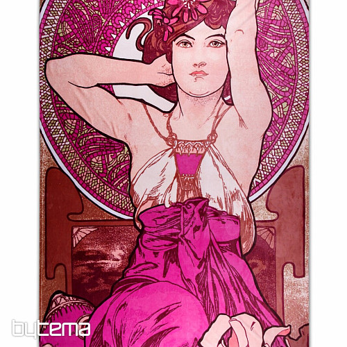 Odeja ALFONS MUCHA s certifikatom