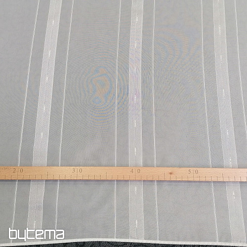 Zavesa svetlo krem črte G0345/150