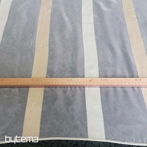 Voile zavesa STRIPES GOLD