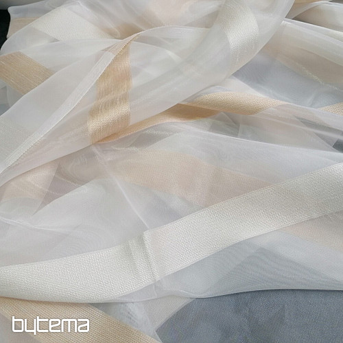 Voile zavesa STRIPES GOLD