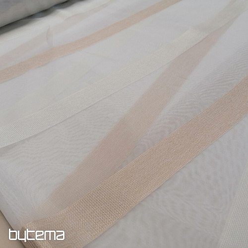 Voile zavesa STRIPES GOLD
