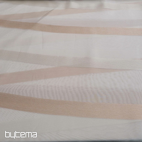 Voile zavesa STRIPES GOLD