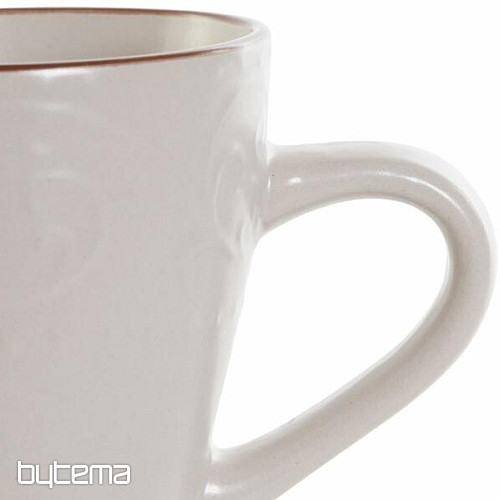 Skodelica BEIGE RELIEF 325ml bež