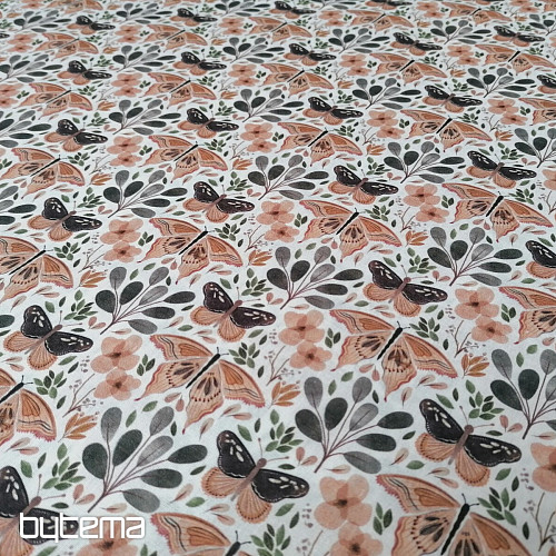 Bombažna tkanina METULJI