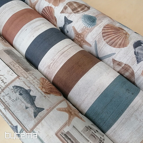 Dekorativno blago Ocean stripes
