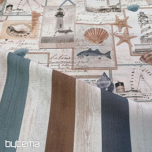 Dekorativno blago Ocean stripes