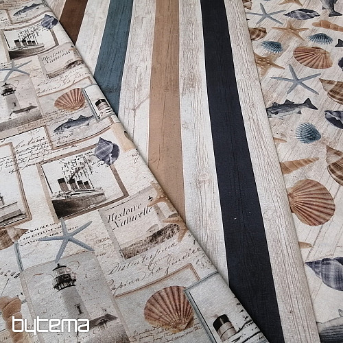 Dekorativno blago Ocean stripes