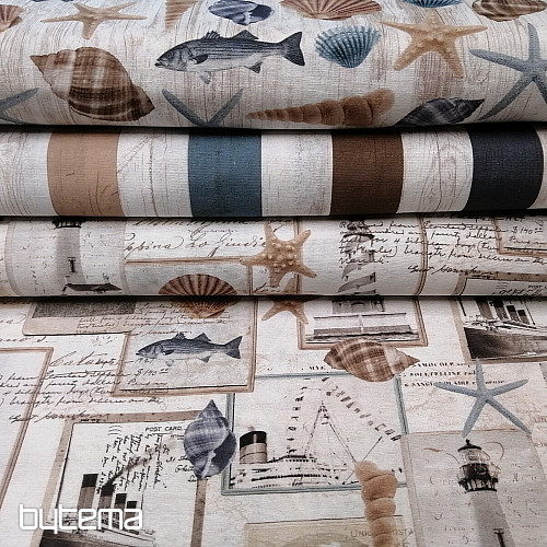 Dekorativno blago Ocean stripes