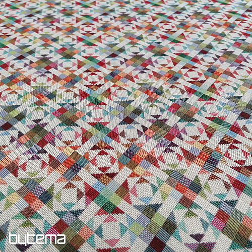 Tkanina za tapiserije KALEIDOSCOPE
