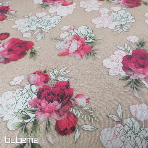 Dekorativno blago Rose Geraldine 3D