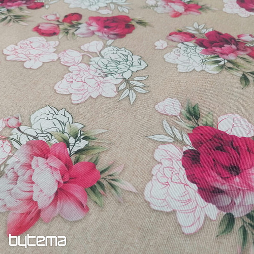 Dekorativno blago Rose Geraldine 3D