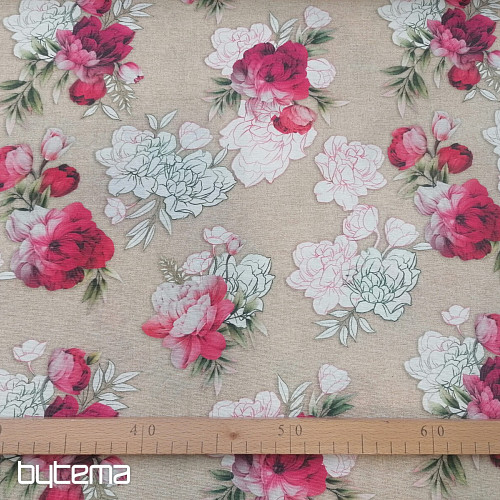 Dekorativno blago Rose Geraldine 3D