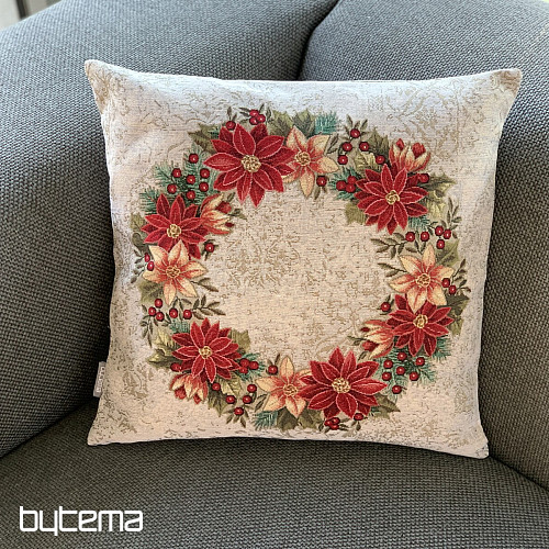 Ovitek za božični gobelin CHRISTMAS ROSE-WHART HOLLY