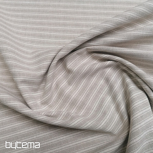 Dekorativna tkanina Iris stripes - bež 50