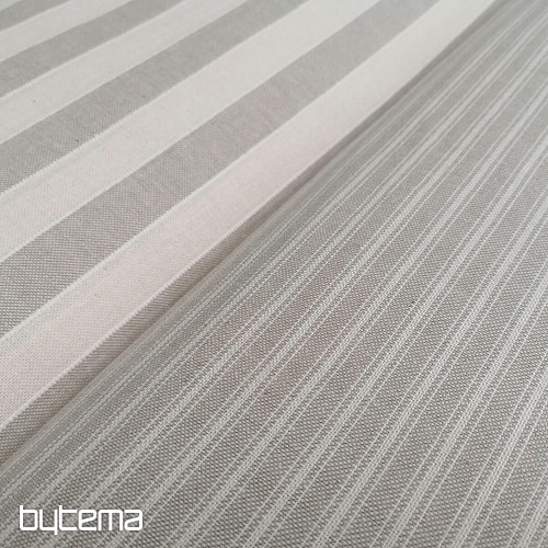 Dekorativna tkanina Iris stripes - bež 50
