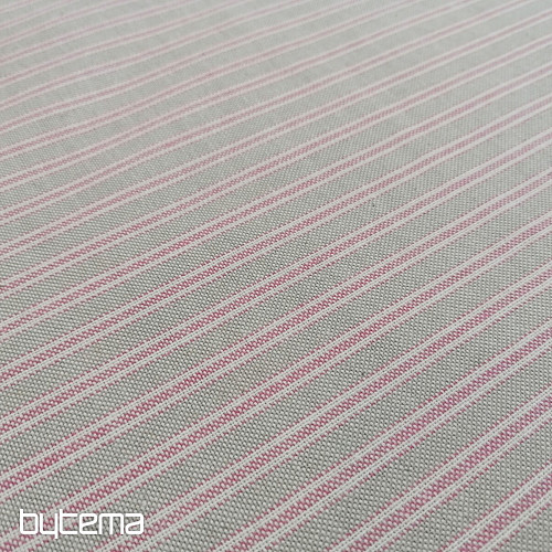 Dekorativna tkanina Iris stripes - roza 76