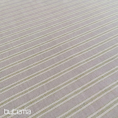 Dekorativna tkanina Iris stripes - zelena 66