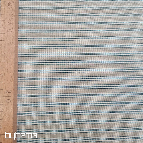 Dekorativna tkanina Iris stripes - modra 77