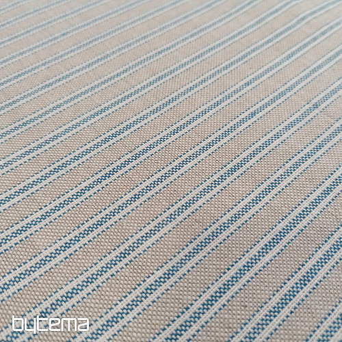 Dekorativna tkanina Iris stripes - modra 77