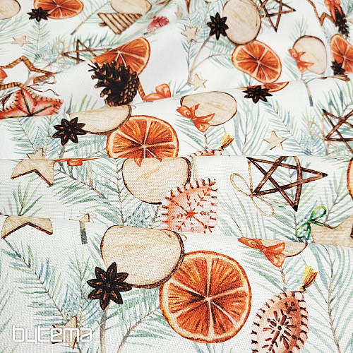 Božično okrasno blago Posušene pomaranče