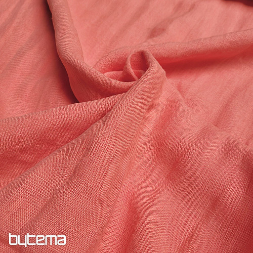 Laneno blago - roza CORAL