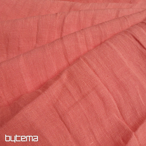 Laneno blago - roza CORAL
