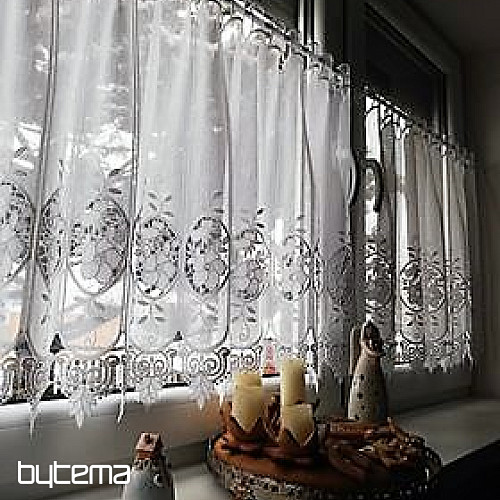 Vitražna zavesa vezena 11573