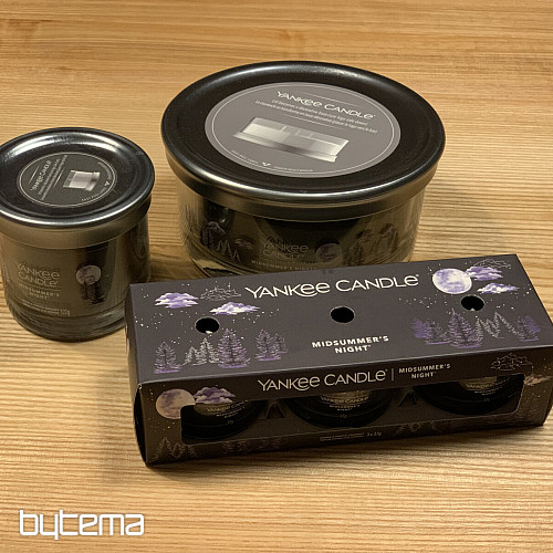 sveča YANKEE CANDLE dišava KRESNA NOČ SET 3 kos